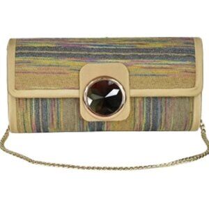 NWT BellaKiara HP Jan 5 clutch with shoulder chain